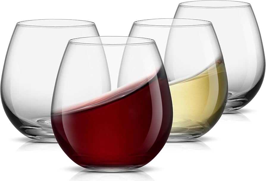 Are stemless wine glasses for red or white